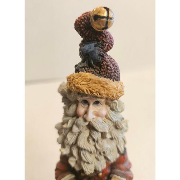 Santa "The Folkstone Collection"1998 5E/467 Style 2805 NONONICK Boyds Bears - Picture 2 of 7